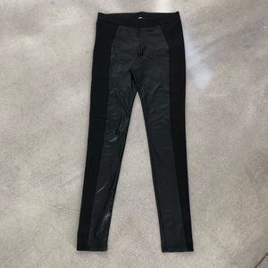 Faux leather moto Arden B leggings